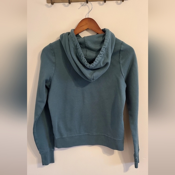 Abercrombie & Fitch Teal Hoodie - Picture 3 of 4